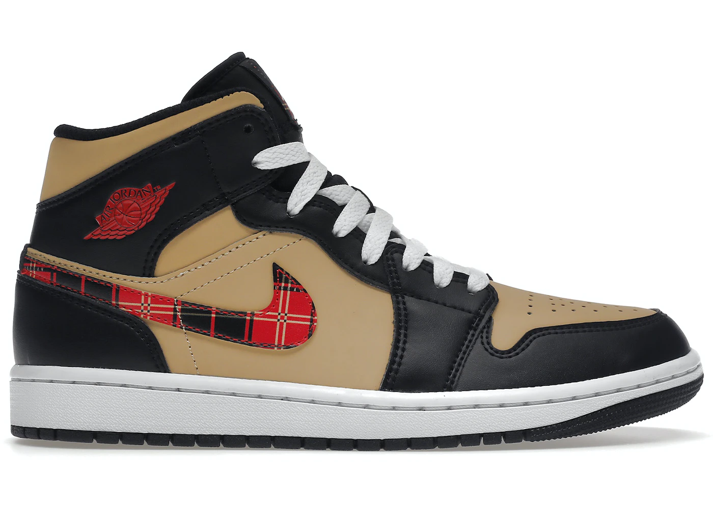 Air Jordan 1 Mid Tartan Swoosh 1 Air Jordan 1 Mid Tartan Swoosh