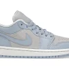 Jordan 1 Low Football Grey Aluminum (W)