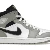 Jordan 1 Mid Light Smoke Grey Anthracite