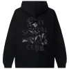 Anti Social Social Club Hell O Rose Hoodie Black