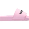 Balenciaga Pool Slides Pink Black (W)