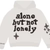 Broken Planet Market Alone But Not Lonely Hoodie White