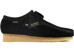 Clarks Originals Wallabee Aime Leon Dore Black Casentino Wool