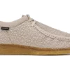 Clarks Originals Wallabee Aime Leon Dore Tan Casentino Wool
