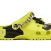 Crocs Classic Clog MCM Camoflauge Print Neon Yellow