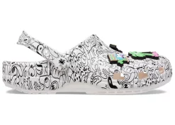 Crocs Classic Clog Steven Harrington Quickstrike White Black