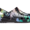 Crocs Classic Clog Tie Dye Black Multi-Color