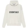 Fear Of God Essentials Knit Pullover Hoodie (SS21) Buttercream