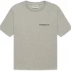Fear Of God Essentials Core Collection T-shirt Dark Heather Oatmeal