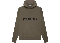 Fear Of God Essentials Knit Pullover Hoodie Harvest