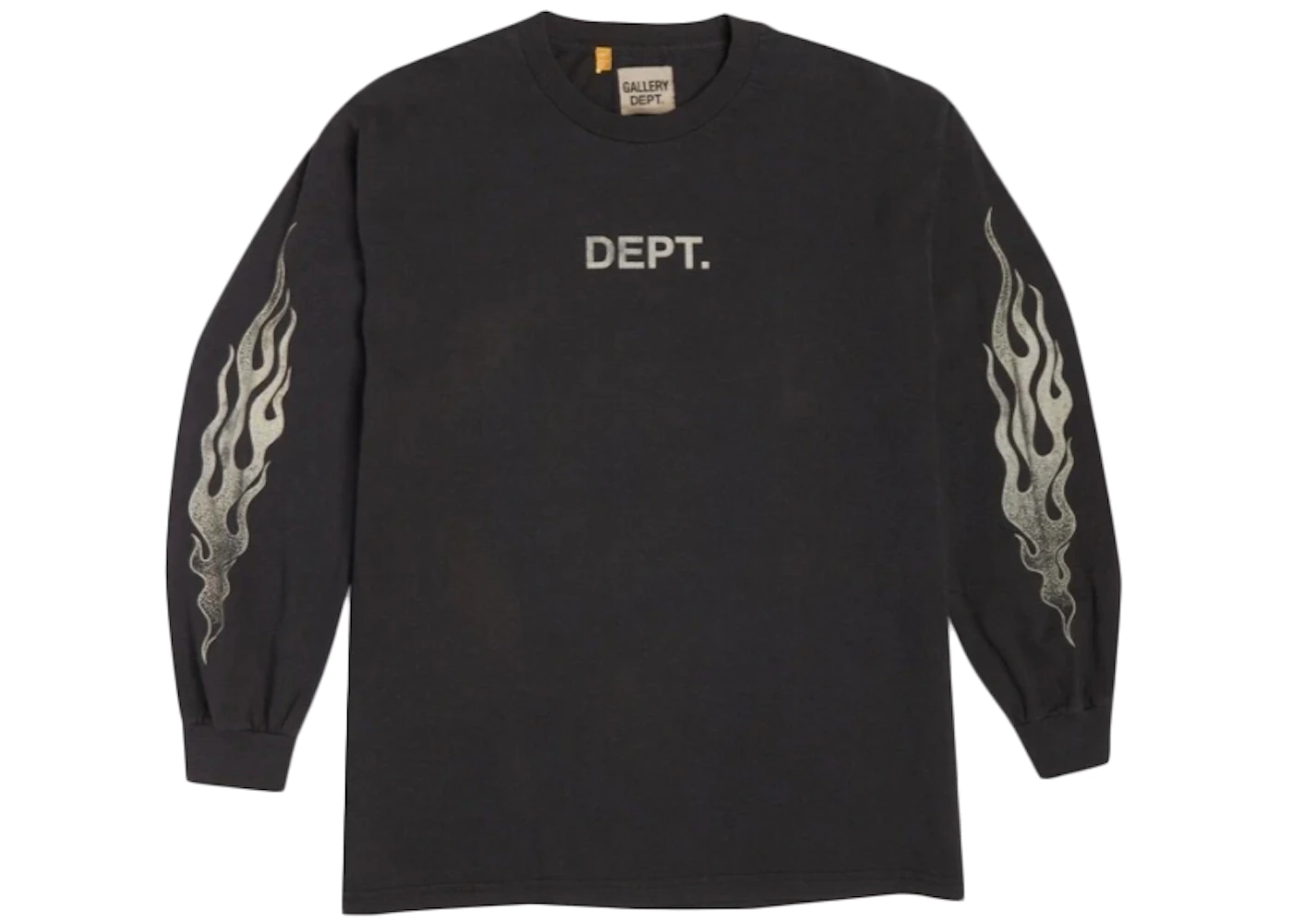 Gallery Dept. Flames L/S T-Shirt Black 1 Gallery Dept. Flames L/S T-Shirt Black