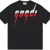 Gucci Gucci Blade Print T-shirt Black/Red/White