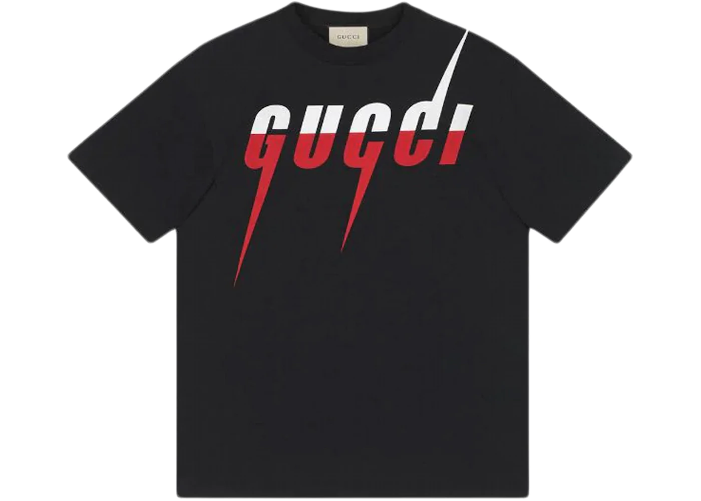 Gucci Gucci Blade Print T-shirt Black/Red/White 1 Gucci Gucci Blade Print T-shirt Black/Red/White
