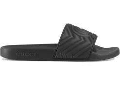 Gucci Matelasse Slide Black