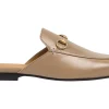 Gucci Princetown Slipper Brown Leather