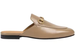 Gucci Princetown Slipper Brown Leather