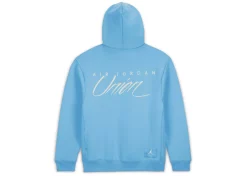 Jordan X Union MJ Fleece Hoodie Cobalt Pulse/Coconut Milk
