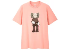 KAWS X Uniqlo Companion Tee (US Sizing) Pink