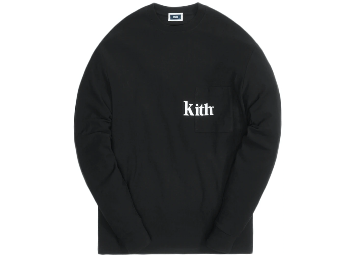 Kith Quinn L/S Tee Black 1 Kith Quinn L/S Tee Black