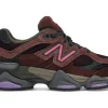 New Balance 9060 Rich Oak Burgundy