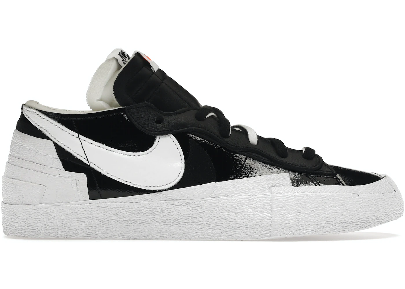 Nike Blazer Low Sacai Black Patent Leather 1 Nike Blazer Low Sacai Black Patent Leather