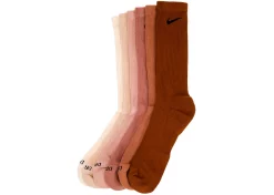 Nike Everyday Plus Cushioned Crew Socks (6 Pairs) Multi Color