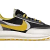 Nike LD Waffle Sacai Undercover Black Bright Citron
