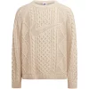 Nike Life Cable Knit Sweater Rattan