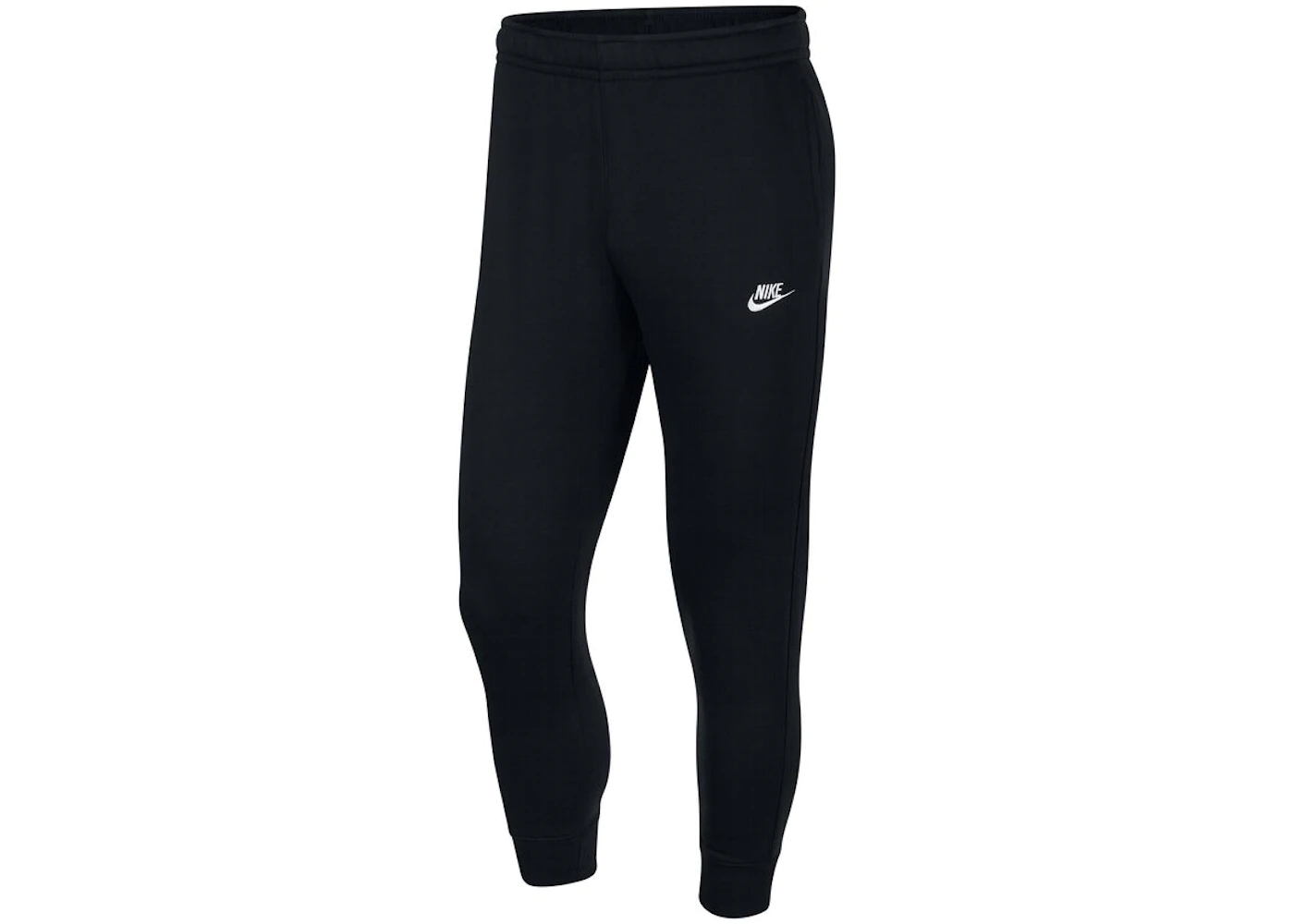 Nike Sportswear Club Fleece Joggers Black/Black/White 1 Nike Sportswear Club Fleece Joggers Black/Black/White