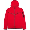 Nike Sportswear Kids' Tech Fleece Full-Zip Hoodie University Red/Black