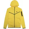 Nike Tech Fleece Full-Zip Hoodie Yellow Strike/Black
