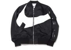 Nike Therma-FIT Synthetic Phil Reversible Bomber Jacket (Asia Sizing) Black