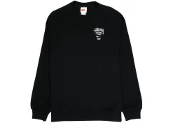 Nike X Stussy International Crewneck Sweatshirt Black