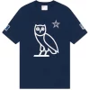 OVO X NFL Dallas Cowboys OG Owl T-Shirt Navy