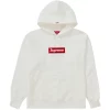Supreme Box Logo Hooded Sweatshirt (FW21) White