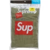 Supreme Hanes Boxer Briefs (2 Pack) Olive
