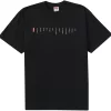 Supreme Location Tee Black