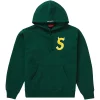 Supreme S Logo Hooded Sweatshirt (FW22) Dark Green