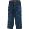 Supreme Shibori Loose Fit Jean Rigid Indigo