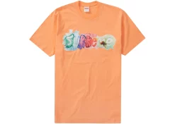 Supreme Watercolor Tee Peach
