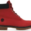 Timberland 6" Premium Boot Chicago Bulls Red