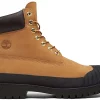 Timberland 6" Premium Boot Rubber Toe Wheat Black