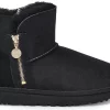 UGG Bailey Zip Mini Boot Black (W)
