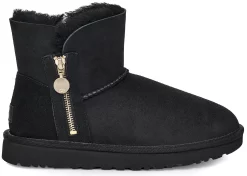 UGG Bailey Zip Mini Boot Black (W)