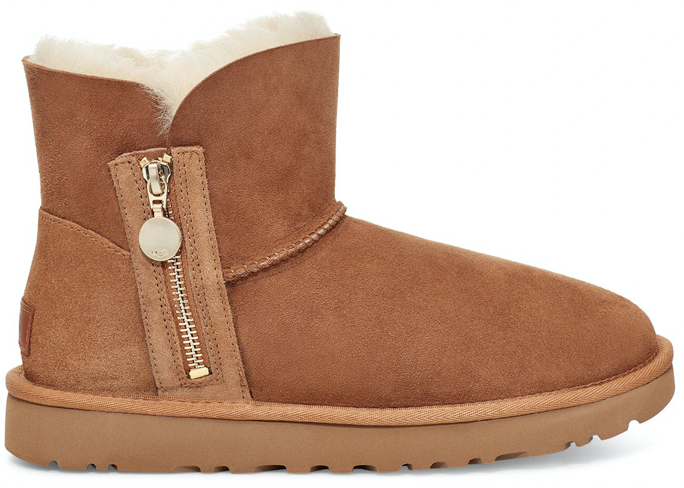 UGG Bailey Zip Mini Boot Chestnut (W) 1 UGG Bailey Zip Mini Boot Chestnut (W)