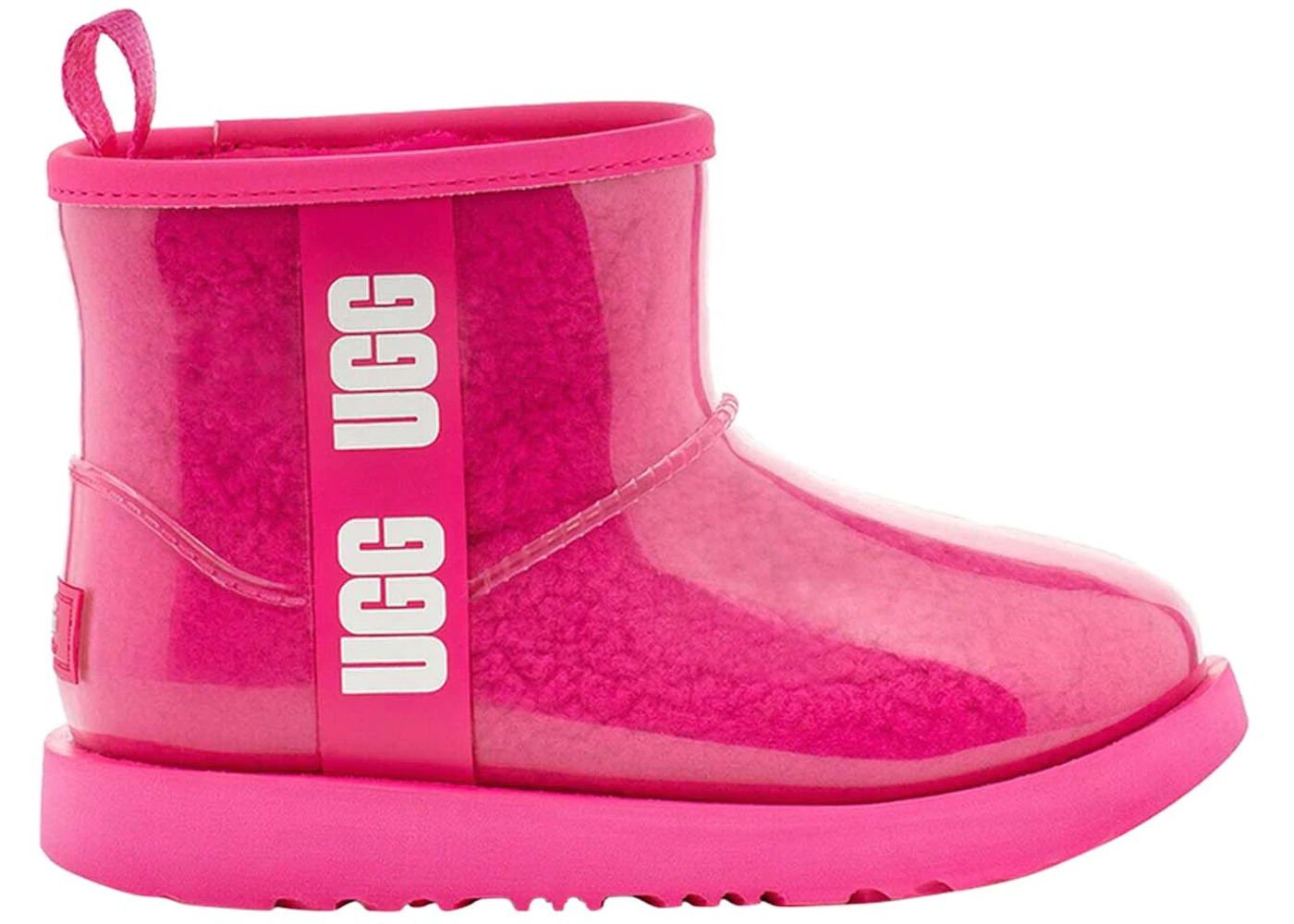 UGG Classic Clear Mini II Boot Rock Rose (Kids) 1 UGG Classic Clear Mini II Boot Rock Rose (Kids)