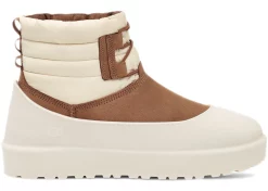 UGG Classic Mini Lace-Up Weather Boot Chestnut Whitecap