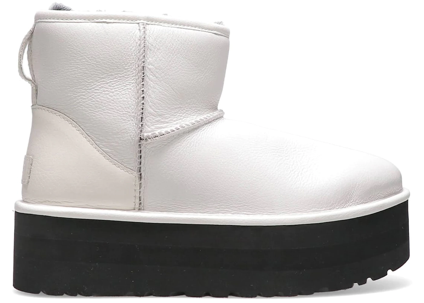 UGG Classic Mini Platform Matte Ultra Matte White (W) 1 UGG Classic Mini Platform Matte Ultra Matte White (W)