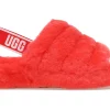 UGG Fluff Yeah Slide Red Currant (W)