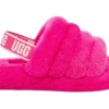 UGG Fluff Yeah Slide Rock Rose (Kids)